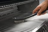 NAPOLEON Spazzola legno NAP griglia inox