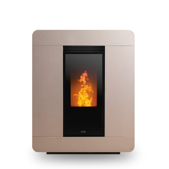 Pellet Air Stove - KLOVER DIVA STONE AIR