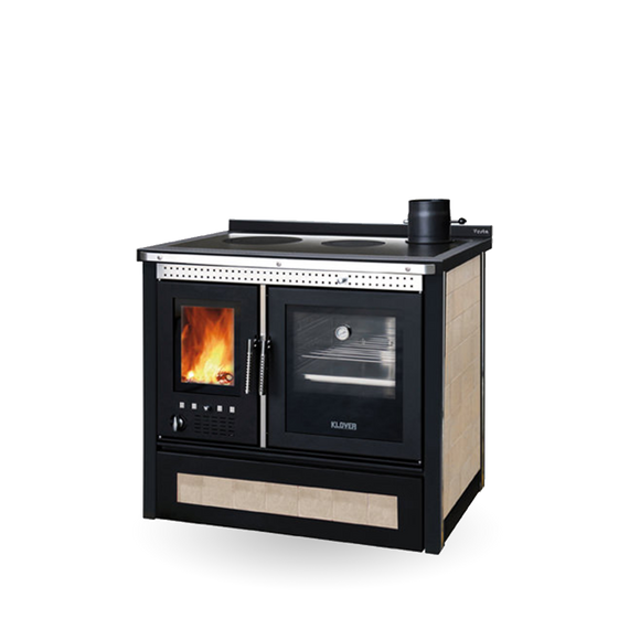 Wood-burning THERMO-COOKER - KLOVER VESTA MAJOLICA