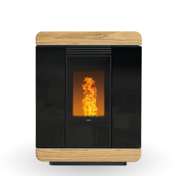 STUFA a Pellet Canalizzata - KLOVER DIVA WOOD MULTI AIR