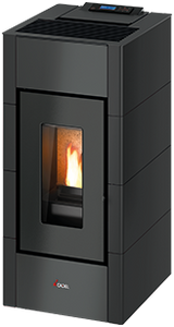 Air Pellet Stove - CADEL CRISTAL 3️⃣ 8.5 KW