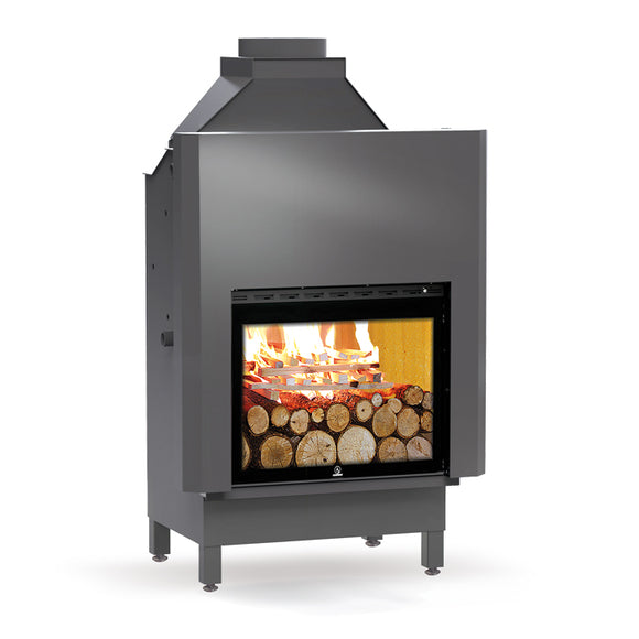 Wood-burning THERMO FIREPLACE - CARINCI - Evolution 4.0 + DHW