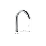 Kitchen Sink Mixer With Side Lever and Swivel Spout - FROMAC 2065E BIS