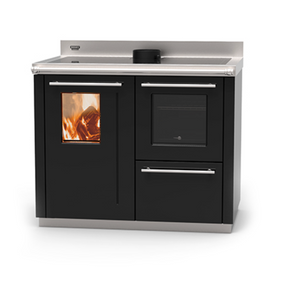 Wood-burning thermo-cooker - THERMOROSSI Bosky F-30 Square "Ready To Start"