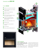 Wood burning fireplace - FAMAR ECO SV 28