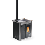 TERMOCUCINA a Pellet Idro - KLOVER SMART 80 INOX