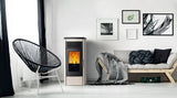 STUFA a Pellet Canalizzata - KLOVER AURA 80 MULTI-AIR