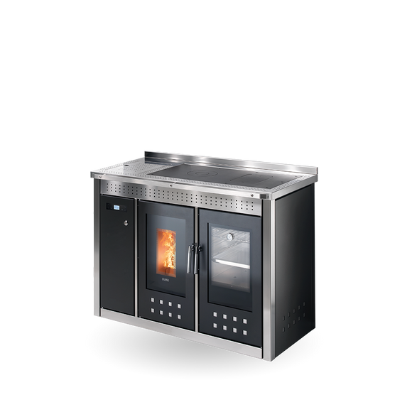 TERMOCUCINA a Pellet Idro - KLOVER SMART 120 INOX