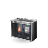 CUISINIÈRE À Pellets Hydro - KLOVER SMART 120 INOX