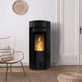 STUFA a Pellet Idro - KLOVER STYLE 180 GLASS