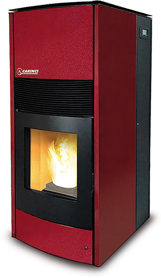 STOVE Combined Pellet / Wood - CARINCI COMBI 200 with DHW – FRAIM s.r.l