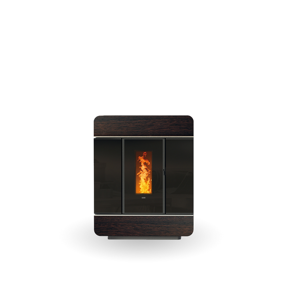 Hydro Pellet STOVE - KLOVER DIVA SLIM WOOD