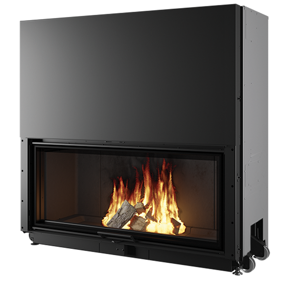 Wood-burning hearth - EDILKAMIN Windo 100 / Windo 120