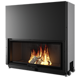 Wood-burning hearth - EDILKAMIN Windo 100 / Windo 120