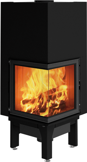 Wood-burning hearth - EDILKAMIN Windo2 50