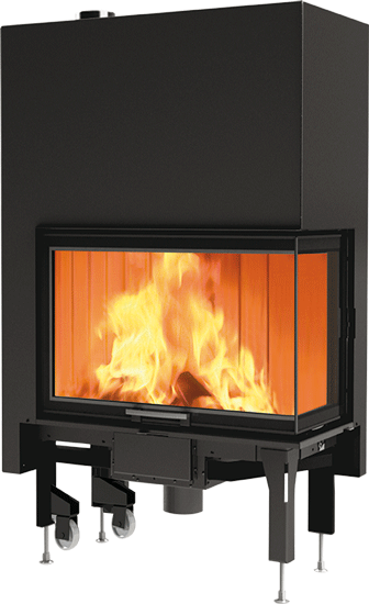 Wood-burning hearth - EDILKAMIN Windo2 75 / Windo2 95