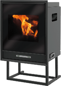 Pellet fireplace - EDILKAMIN Idropellbox