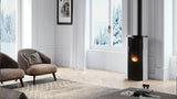 Sealed Air Pellet Stove - EDILKAMIN Celia Air Tight C Magic