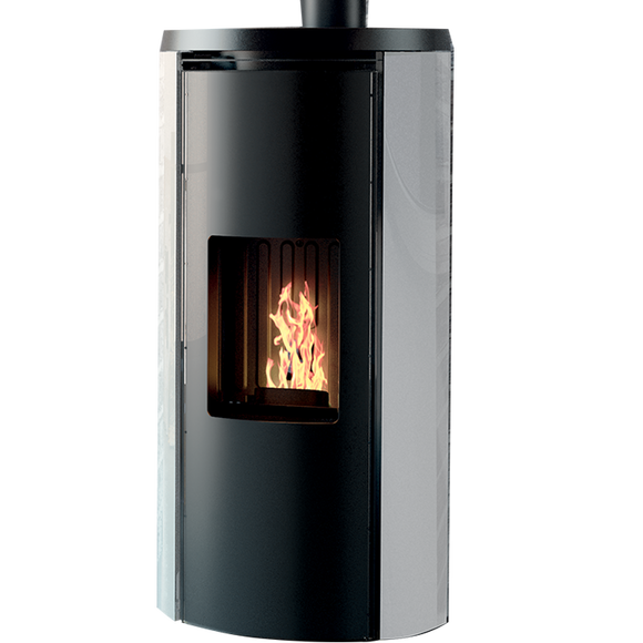 Sealed Air Pellet Stove - EDILKAMIN Celia Air Tight C