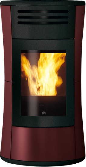 Hydro Pellet Stove - EDILKAMIN Cherie Up H