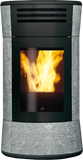 Hydro Pellet Stove - EDILKAMIN Cherie Up H