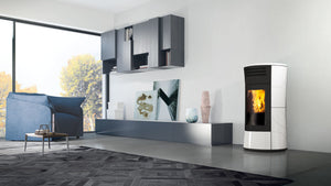 Hydro Pellet Stove - EDILKAMIN Cherie Up H