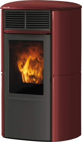 Ducted Pellet Stove - EDILKAMIN Aris Up2 ductable