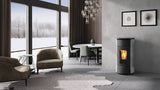 Poêle à pellets gainable - EDILKAMIN Cherie 11 Evo gainable