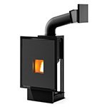 Hydro Pellet Fireplace - MCZ Vivo 85 Hydro